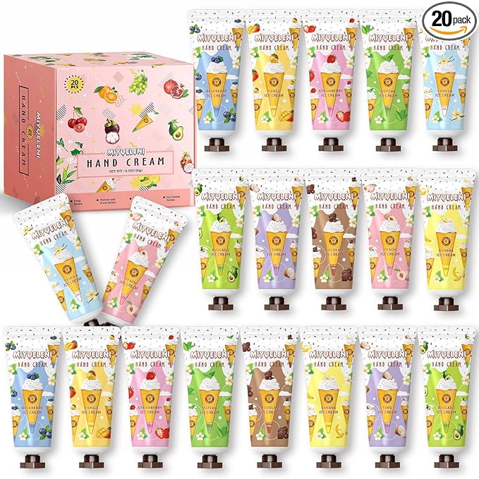 20 Pack Hand Cream Gift Set, Mothers Day Gifts, Moisturizing Hand Lotion by Unknown