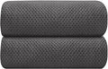 HOMEXCEL Grey Bath Towels 2 Pack, Microfiber Bathroom Towel, Super Soft Highly by HOMEXCEL