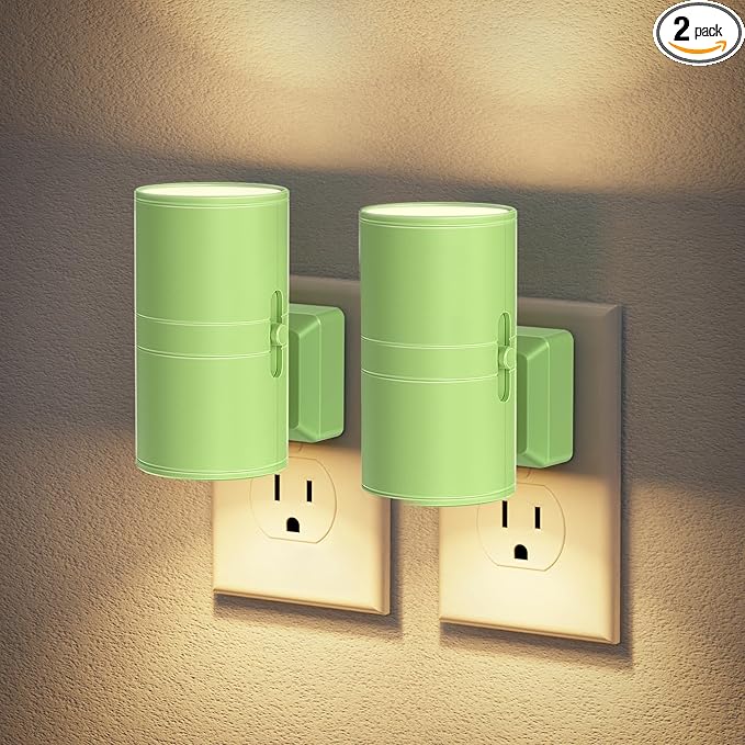 JandCase Night Lights Plug into Wall, Dimmable Night Light Plug in by JandCase