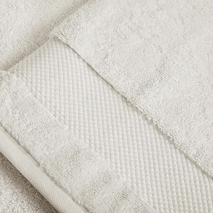BIOWEAVES 100% Organic Cotton 700 GSM Plush Bath Towels 30" x 58" GOTS Certified - Image 5