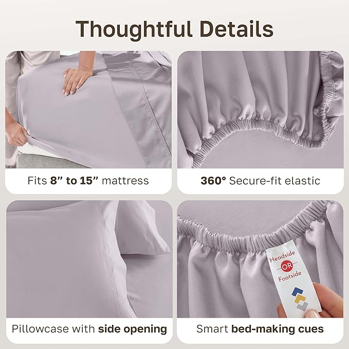 California Design Den Twin Sheet Set - Image 5