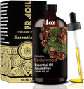 Cedarwood Essential Oil, Cedarwood Oil 4 Fl Oz 120ML by FRAOILESSENTIALOIL
