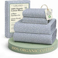 LANE LINEN 100% Organic Cotton Full Sheets Set Soft & Comfy Percale Long Staple by LaneLinen