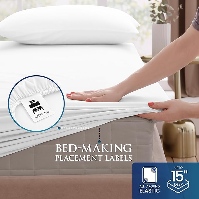 Utopia Bedding Twin Sheets Set - Image 3