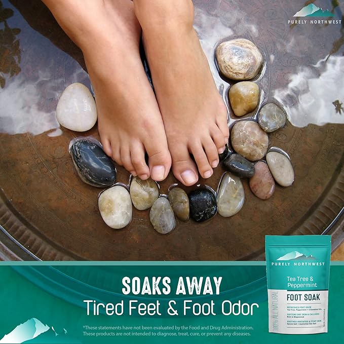 3 Pounds-Tea Tree, Peppermint, Foot Soak | MSM - Image 3