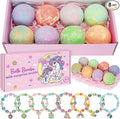 Unicorn Bath Bombs for Kids Girls by Duchong