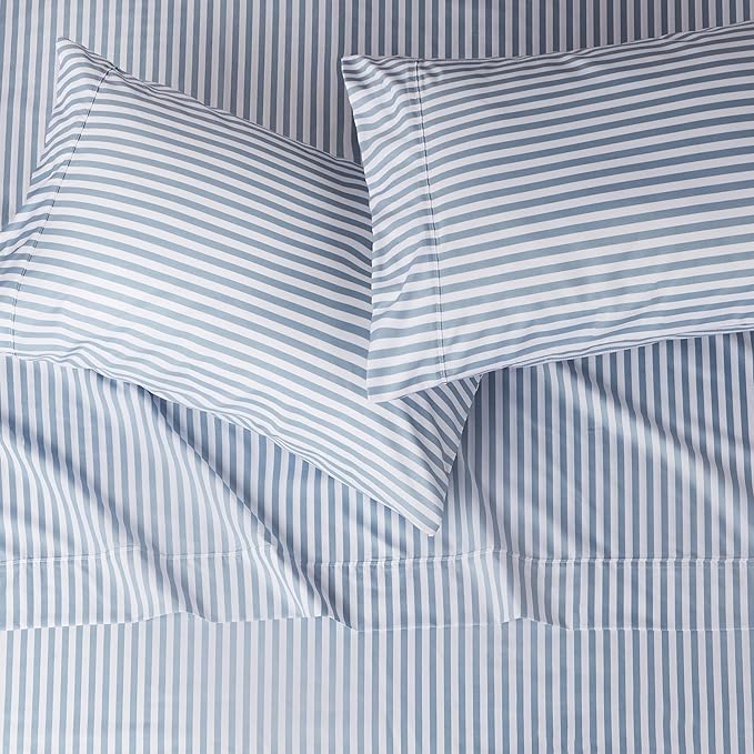 Amazon Basics Lightweight Breathable Super Soft Microfiber 4 Piece Bed Sheet Set - Image 3