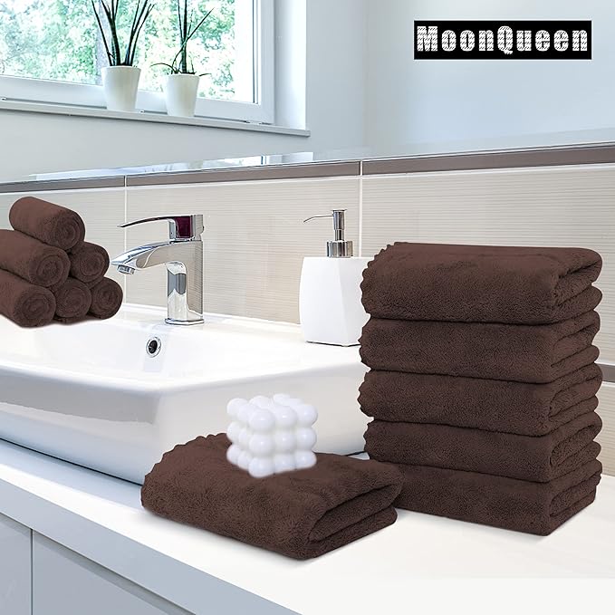 MOONQUEEN 18 Pack Premium Hand Towels - Image 2