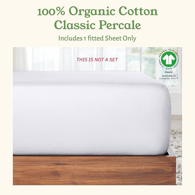 California Design Den Twin XL Fitted Sheet Only - Image 4