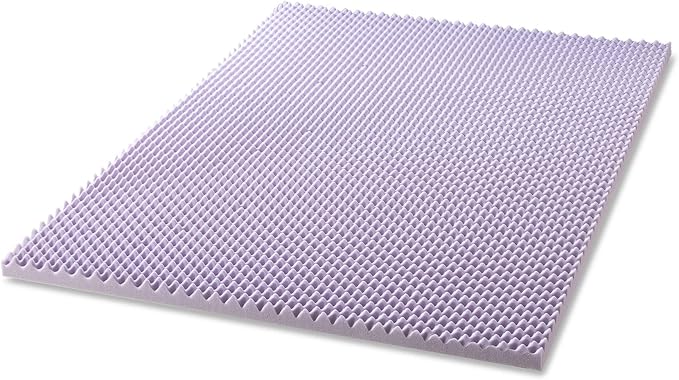 Best Price Mattress 2 Inch Egg Crate Memory Foam Mattress Topper - Image 9