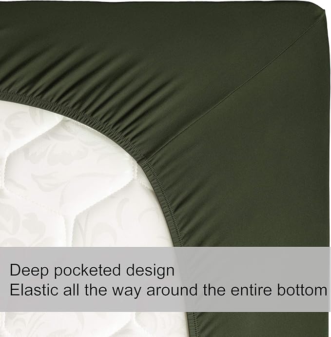 Soft Stretch King Size Fitted Sheet Only - Image 5