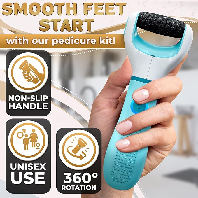 Electric Foot Sander Callus Remover – 3-Speed Foot Sanders - Image 3