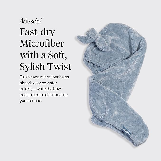 Kitsch Plush Microfiber Hair Towel Wrap - Image 2