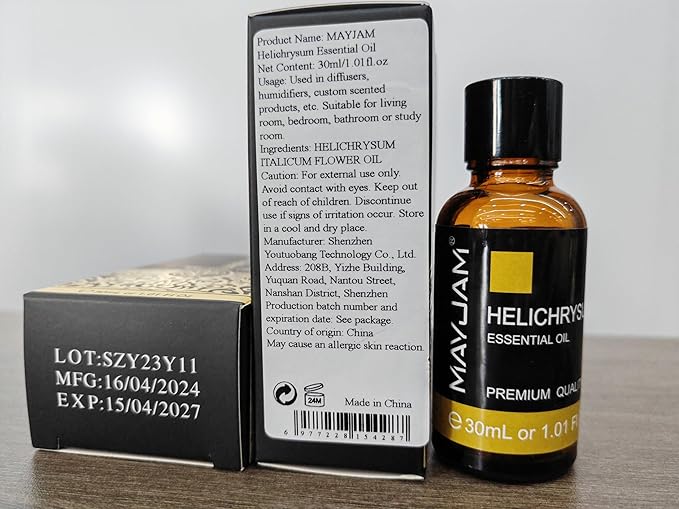 MAYJAM Helichrysum Essential Oil 30ML - Image 8