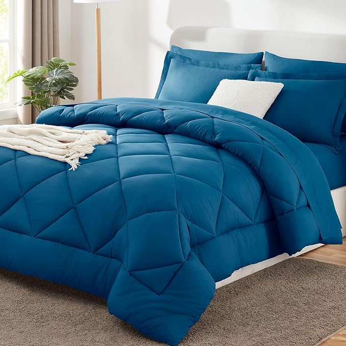 CozyLux Full Size Comforter Sets Teal by CozyLux