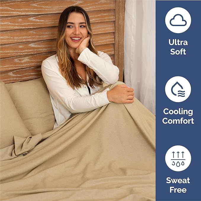 Split King Size 5 Piece Sheet Set - Image 4