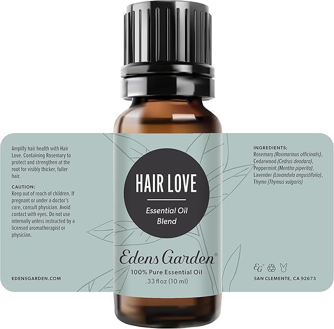 Edens Hair Love Essential Oil Blend- 100% Pure Premium Grade, Therapeutic - Image 9