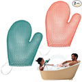 Karenhi 2 Pcs Honeycomb Exfoliating Glove Bath Mitt Body Spa Scrubber, by Karenhi