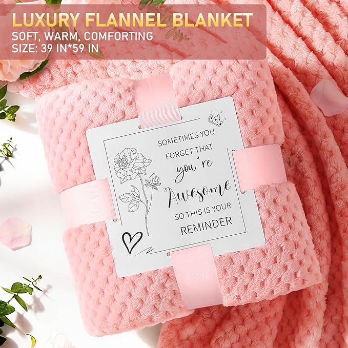 Birthday Gifts for Women, Gift Baskets for Women Self Care Spa Set, Get Well - Image 4