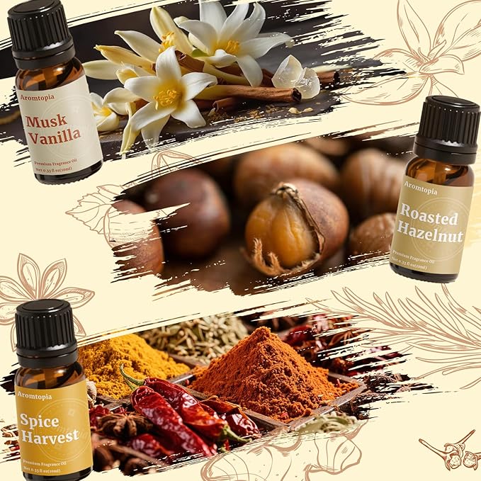 Diffuser Essential Oils, Aromtopia Fall Fragrance Oil - Image 4