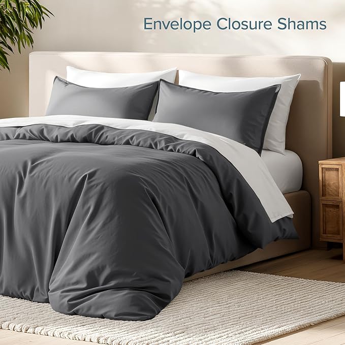 Bare Home Bedding Duvet Cover Oversized King Size - Image 4