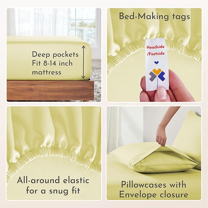 California Design Den King Sheets Set - Image 5