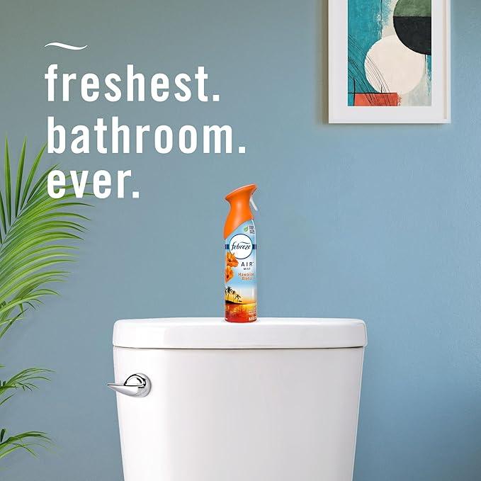 Febreze Air Freshener and Odor Fighter Spray, Hawaiian Aloha Scent, 8.8 Oz - Image 6
