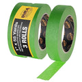 Dura-Gold Green Automotive Masking Tape 1 Inch (24mm x 55 Yards), 3 Rolls - Premium High-Performance, Heat Resistant - Auto Refinish Painting, Car Detailing, Autobody, Industrial, Painters Tape