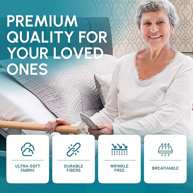 White Classic Fitted Hospital Bed Sheets, Cotton Fitted Sheet - Image 4