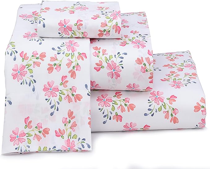 RUVANTI 100% Cotton Sheets – Twin XL Size Percale Bedding, Cooling & Breathable - Image 9