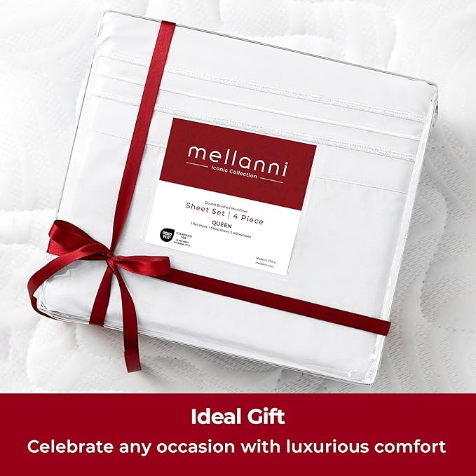 Mellanni Extra Deep Split King Sheets - Image 9