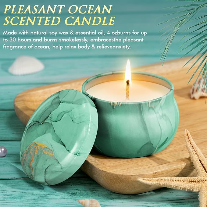 Birthday Gifts for Women Self Care Get Well Soon Gifts, Ocean Relaxing Spa Gift - Image 5