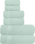 Elvana Home Ultra Soft 6 Pack Cotton Towel Set, Contains 2 Bath Towels 28x55 by Unknown