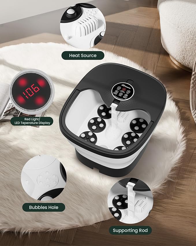 Snailax Foot Spa Bath Massager - Image 8