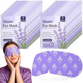 200 Pcs Steam Eye Masks for Dry Eyes Lavender Self Heated Steam Warm Eye Mask by Croloose