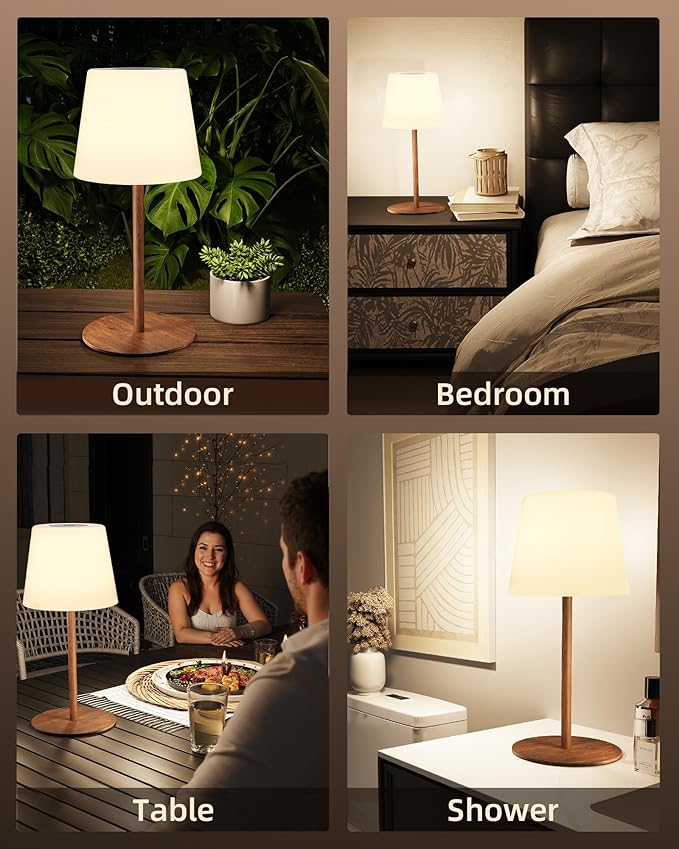 EZVALO Spa-Like Shower Lamp – IP65 Waterproof Bathroom Lamp, Rechargeable - Image 8