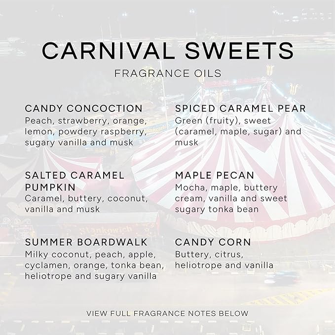Eternal Essence Oils Carnival Sweets Set of 6 Premium Fragrance Oils - Image 2