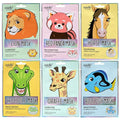 Epielle Character Face Mask Wild Kingdom 6 Pack, Fun & Effective Korean Skin by Epielle