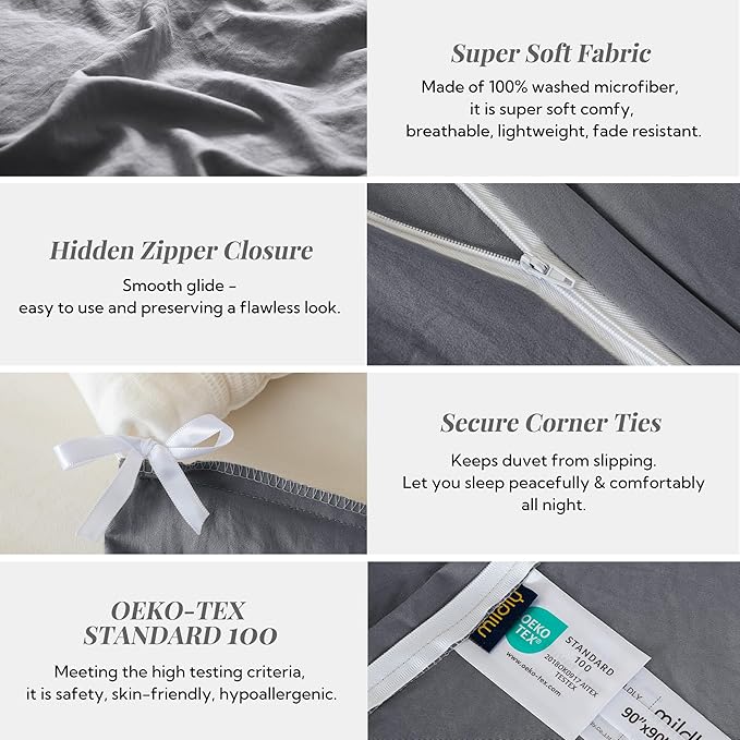 MILDLY Super Soft Duvet Cover - Image 5