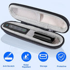 USB Type C 2 in 1 Rechargeable Wireless Presentation Clicker with Green Laser Pointer and Storage Case, Slide Powerpoint Clicker for Mac Windows Keynote, Presenter Remote PPT Clicker for Powerpoint