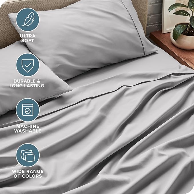 Bare Home Full XL Sheet Set - Image 4