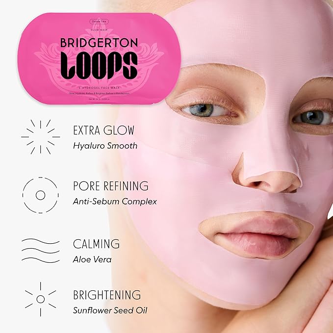 LOOPS Beauty Bridgerton™ NETFLIX Royal Treatment Set -The Best Hydrogel Korean - Image 3