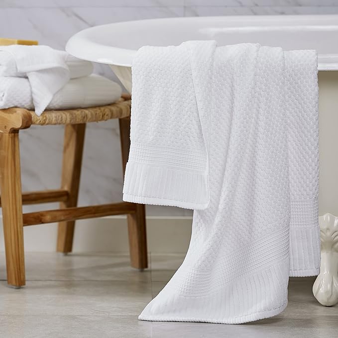 NY Loft 100% Cotton Hand Towel 6 Pack | Super Soft & Absorbent Quick-Dry Hand - Image 8