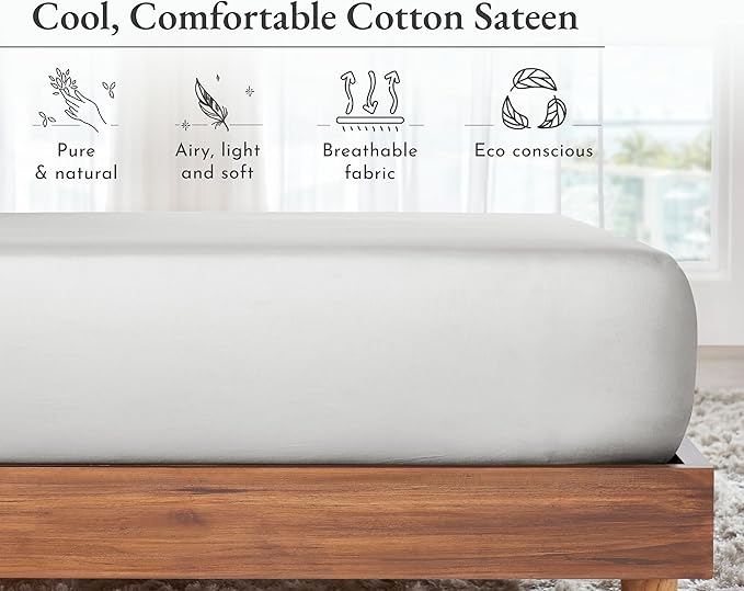 California Design Den Queen Size Fitted Sheet Only - Image 7