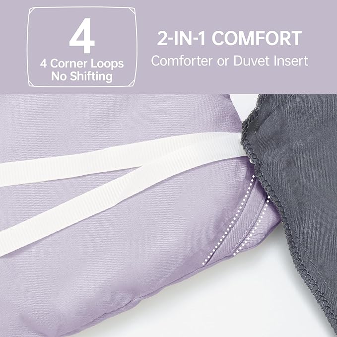 MUXHOMO Queen Comforter Set, All Season Ultra Soft Down Alternative Bedding - Image 6