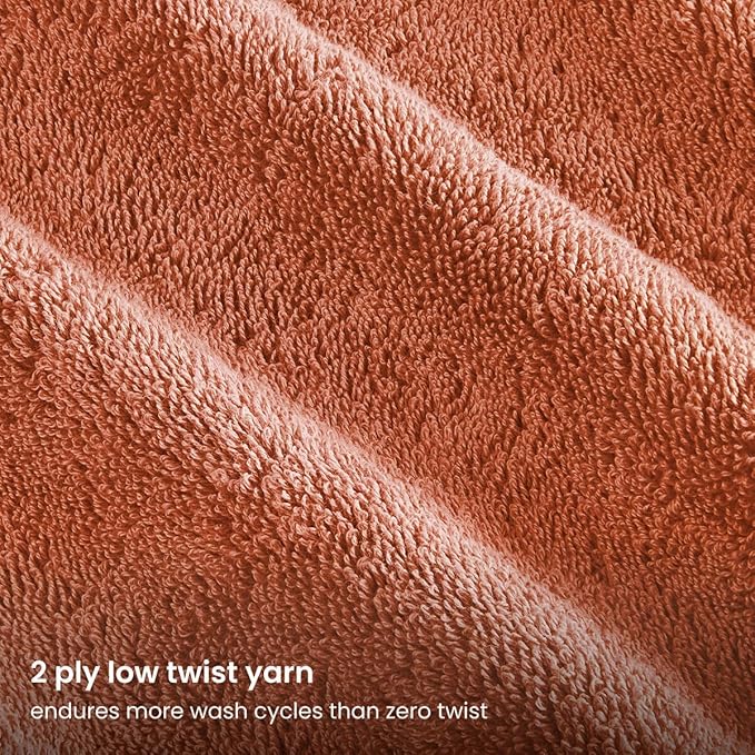BIOWEAVES 100% Organic Cotton 700 GSM Luxury Bath Towels - Image 4