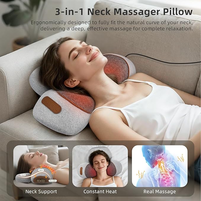 3-in-1 Neck Massager Pillow - Image 3