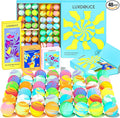 48 Pack Bath Bombs Gift Set – Aromatic Bubble Bombs by LUXDOUCE