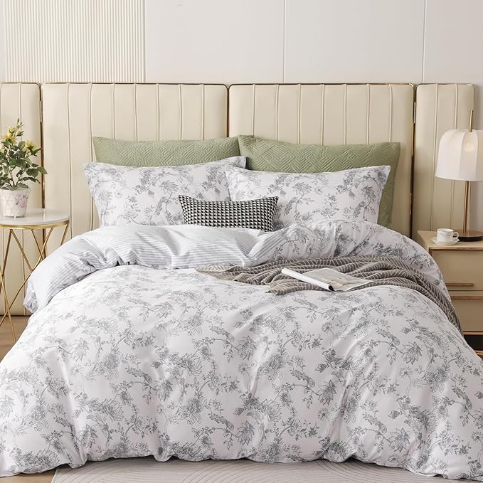 OAITE Duvet Cover Set, 100% Cotton Comforter Cover by OAITE