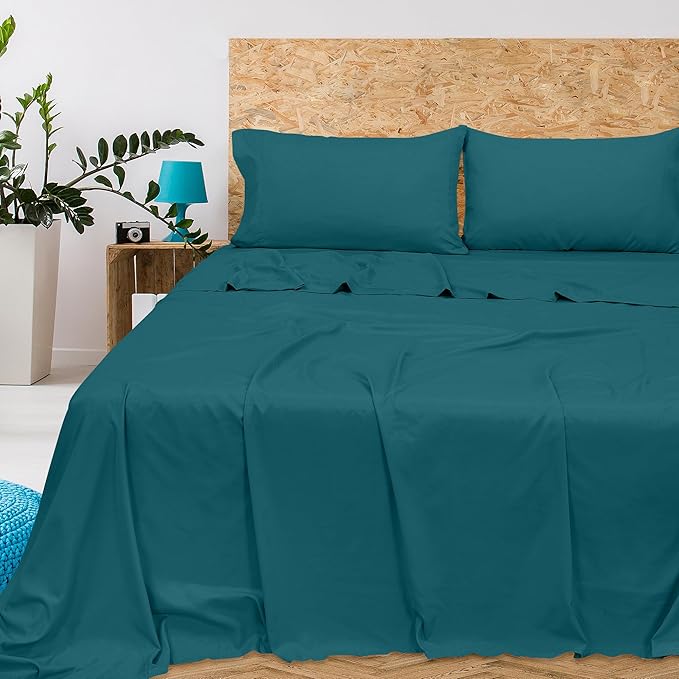Royale Linens 300 Thread Count 100% Long Staple Combed Cotton Flat Sheet - Image 9